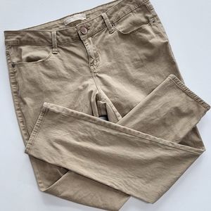 Khaki Tan Skinny Pants